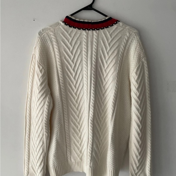 Maje Medhi Elegant Cable Knit Cardigan Sweater sz Small - Picture 5 of 6